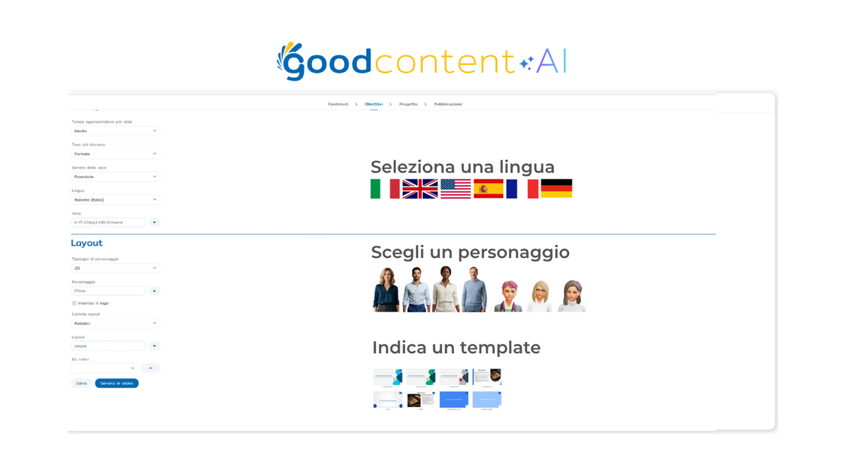 Configura l'identità